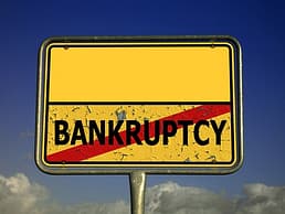 filing for bankruptcy